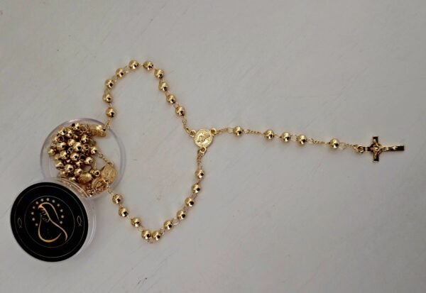 ST BENEDICT  ROSARY NECKLACE