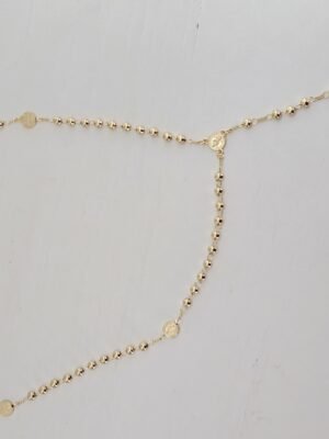 ST BENEDICT  ROSARY NECKLACE