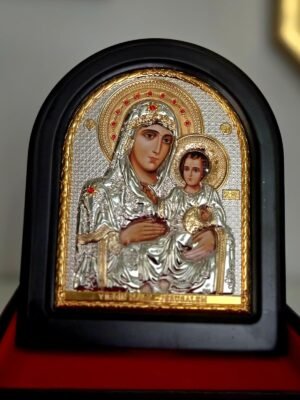 Virgin of Jerusalem Plaque 7.5 x 6.5 inches