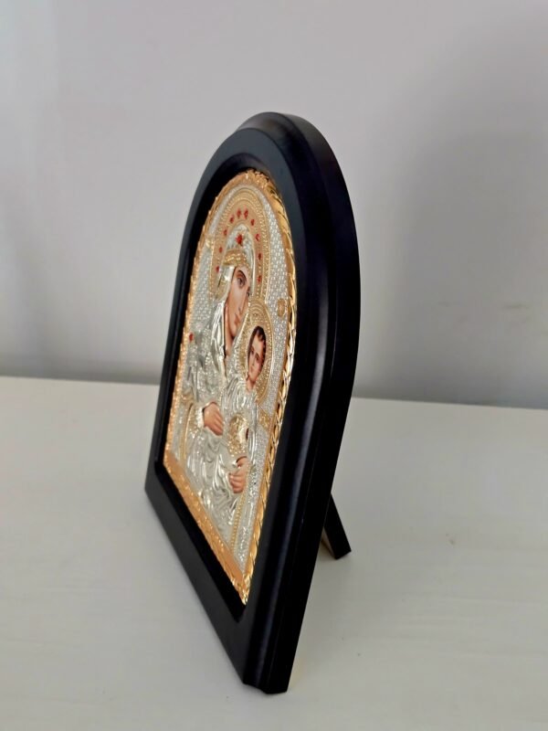 Virgin of Jerusalem Plaque 7.5 x 6.5 inches