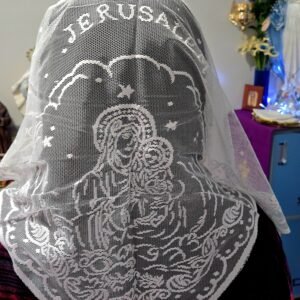 White Virgin/Jesus mass veil