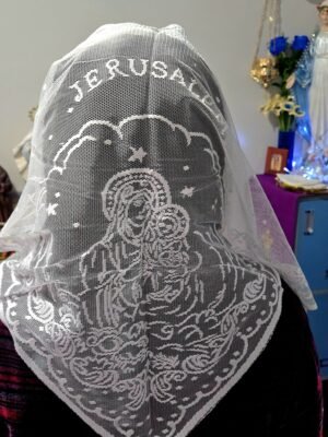 White Virgin/Jesus mass veil
