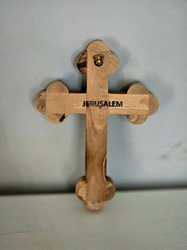 ATM cross 3 Mother of pearl Jerusalem Crucifix